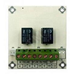 Модуль расширения для блока питания на 2 тревожных релейных выхода