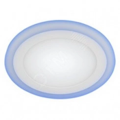 LED 3-6 BL Точечные светильники ЭРА светодиодный круглый c cиней подсветкой LED 6W 220V 4000K LED 3-6 BL Точечные светильники ЭРА светодиодный круглый c cиней подсветкой LED 6W 220V 4000K
