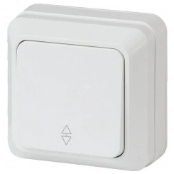 Переключатель, 10А-250В, ОУ, б.м.п., Quadro, белый,2Э-103-01 Переключатель, 10А-250В, ОУ, б.м.п., Quadro, белый,2Э-103-01