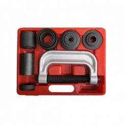 Набор оправок для монтажа и демонтажа сайлентблоков кейс 10 предметов Набор оправок для монтажа и демонтажа сайлентблоков кейс 10 предметов