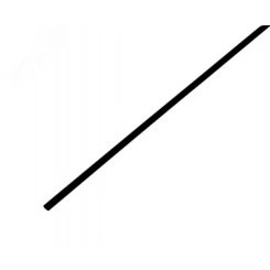 Термоусаживаемая трубка 2,5 1,25 мм, черная, упаковка 50 шт. по 1 м Термоусаживаемая трубка 2,5 1,25 мм, черная, упаковка 50 шт. по 1 м