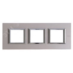 Axolute Рамка 2х3 поста 71мм горизонтальная титан