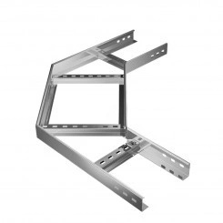 Угол лестничный горизонтальный Быстрый монтаж 90x80x400x1.5