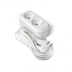 Удлинитель бытовой У10-553 ПВС 3-0.75 2 гнезда 7м