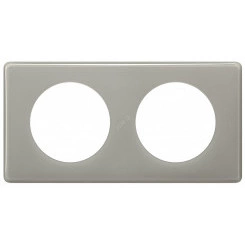 Celiane. Рамка 2-постовая. Цвет  Серый глянец