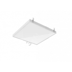 Светильник светодиодный грильято 588*588*50мм 36 ВТ 5000К с планками для подвеса с равном засветкой рассеиватель опал в комплекте IP40