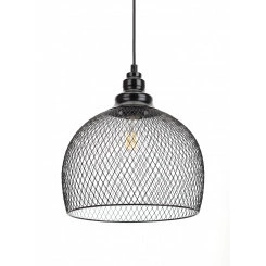 Подвес PL7 BK ЭРА металл, E27, max 60W, d280 мм, черный (8/32)