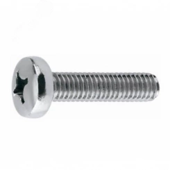 Винт полукр/гл крест/шл DIN 7985 А4 M3X6 (500)