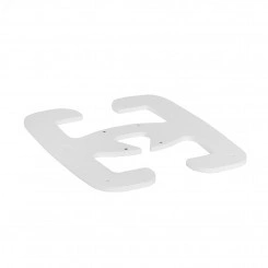 Передвижное основание для мини-колонн из стали, цвет белый