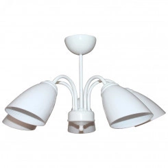 Светильник Джина 251 бел. (плафон П0475) НСБ      01-5х60-130 Е27 ИМ(1005404997)