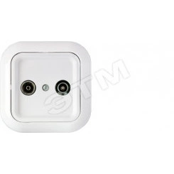 Беларусь Розетка оконечная для TV и FM ТР-032 Беларусь Розетка оконечная для TV и FM ТР-032