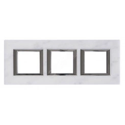 Axolute Рамка 2х3 поста 71мм горизонтальная мрамор