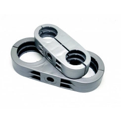 Крепление пластиковое для тр. 50 двойное с ухом