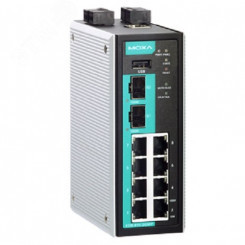 Маршрутизатор MOXA EDR-810-2GSFP ustrial Secure Router Switch with 8 10/100BaseT(X) ports 2 1000BaseSFP slots 1WAN Firewall/NAT