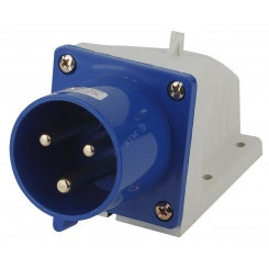 Вилка стационарная 523 2Р+РЕ 32А 220В IP44 (10/60/960) VS-32-2P-PE-IP44 Вилка стационарная 523 2Р+РЕ 32А 220В IP44 (10/60/960) VS-32-2P-PE-IP44