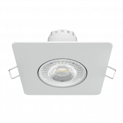 Светильник светодиодный встраиваемый ДВО-6 Вт 520 Лм 4000К квадрат IP20 монтажный d65 мм 90х56 мм 100-265 В Downlight Gauss Светильник светодиодный встраиваемый ДВО-6 Вт 520 Лм 4000К квадрат IP20 монтажный d65 мм 90х56 мм 100-265 В Downlight Gauss