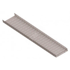 Лоток монтажный цельный глухой ЛМЦГ50х50х1,5 УХЛ1, оцинкованный лист(толщина покрытия 10...18мкм), S1,5