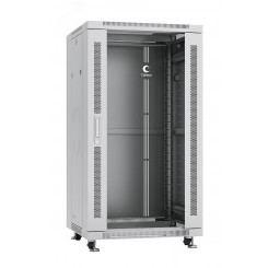 Шкаф монтажный телекоммуникационный 19дюймов напольный для распределительного и серверного оборудования 22U