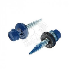 Шуруп кровельный 4,8х28 сверлоконечный (300шт) - ведро Шуруп кровельный 4,8х28 сверлоконечный (300шт) - ведро