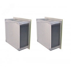 Светильник LED комплект из 2 шт ГРИЛЬЯТО ДОМИНО (СВО) 2х7Вт 2х617Лм 4,0К текстурированный рассеиватель IP20 встраиваемый