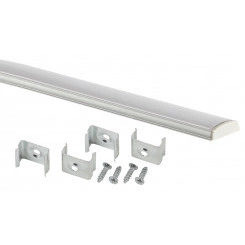 Комплект с гибким накладным анодированным профилем CAB291 15х6,5мм, 2м (5/100/5000) ЭРА