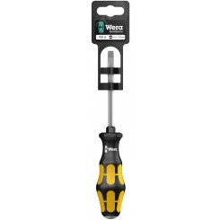 Отвертка силовая шлицевая 932 A SL SB 1.6 x 9 x 150 мм с держателем-еврослот