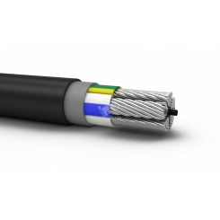Кабель силовой АВВГнг(А) 5х70мс(N.PE)-1 ТРТС многопроволочная секторная жила