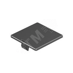 Заглушка для круглого отверстия ?45 мм (полиамид, черный)