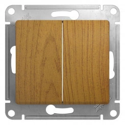 Механизм переключателя проходного 2-кл. СП Glossa 10А IP20 (сх. 6/2) 10AX дуб SchE GSL000565 Механизм переключателя проходного 2-кл. СП Glossa 10А IP20 (сх. 6/2) 10AX дуб SchE GSL000565