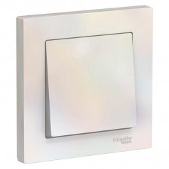 Выключатель 1-кл. СП AtlasDesign 10А IP20 (сх. 1) 10AX в сборе жемчуж. SchE ATN000412 Выключатель 1-кл. СП AtlasDesign 10А IP20 (сх. 1) 10AX в сборе жемчуж. SchE ATN000412