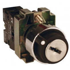 Переключатель BG21 2P с замком (не возврат.) NO EKF xb2-bg21 Переключатель BG21 2P с замком (не возврат.) NO EKF xb2-bg21