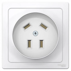 Розетка 1-м СП Blanca 32А IP20 400В 3P+N бел. SchE BLNSR003241 Розетка 1-м СП Blanca 32А IP20 400В 3P+N бел. SchE BLNSR003241