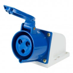 Розетка 123 стационарная 2P+PE 32А 220В IP44 Rexant 11-8912 Розетка 123 стационарная 2P+PE 32А 220В IP44 Rexant 11-8912