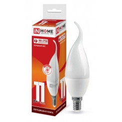 Лампа светодиодная LED-СВЕЧА НА ВЕТРУ-VC 11Вт свеча на ветру 230В E14 6500К 1050лм IN HOME 4690612030494