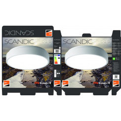 Светильник светодиодный декоративный PPB Scandic-R 36Вт 4000К IP20 d380х50 настенно-потолочный WHJazzWay 5036826