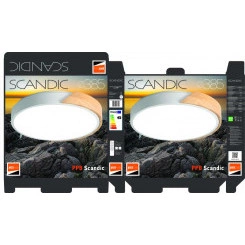 Светильник светодиодный декоративный PPB Scandic-R 36Вт 4000К IP20 d380х50 настенно-потолочный WH/W JazzWay 5036956