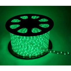 Шнур светодиодный Дюралайт 2W 1.8Вт/м IP65 220В d13мм постоянное свечение зел. (уп.100м) КОСМОС KOC-DL-2W13-G Шнур светодиодный Дюралайт 2W 1.8Вт/м IP65 220В d13мм постоянное свечение зел. (уп.100м) КОСМОС KOC-DL-2W13-G