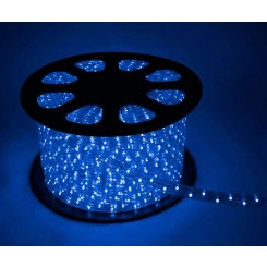 Шнур светодиодный Дюралайт 2W 1.8Вт/м IP65 220В d13мм постоянное свечение син. (уп.100м) КОСМОС KOC-DL-2W13-B Шнур светодиодный Дюралайт 2W 1.8Вт/м IP65 220В d13мм постоянное свечение син. (уп.100м) КОСМОС KOC-DL-2W13-B