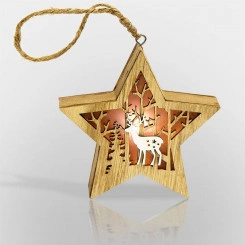 Фигура деревянная с подсветкой "Звездочка" 24х13х3.6см Neon-Night 504-022 Фигура деревянная с подсветкой "Звездочка" 24х13х3.6см Neon-Night 504-022