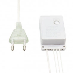 Гирлянда светодиодная "Светодиодный Дождь" 2х3м 240LED тепл. бел. 12Вт 230В IP65 свечение с динамикой провод прозр. Neon-Night 235-066 Гирлянда светодиодная "Светодиодный Дождь" 2х3м 240LED тепл. бел. 12Вт 230В IP65 свечение с динамикой провод прозр. Neon-Night 235-066