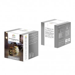 Фонарь декоративный со свечкой плетеный корпус бронза 14х14х16.5см тепл. бел. NEON-NIGHT 513-055 Фонарь декоративный со свечкой плетеный корпус бронза 14х14х16.5см тепл. бел. NEON-NIGHT 513-055