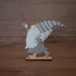 Фигура деревянная "Гномик" 17х4х15см NEON-NIGHT 504-004 Фигура деревянная "Гномик" 17х4х15см NEON-NIGHT 504-004