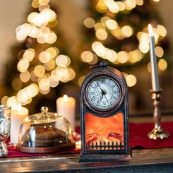 Камин светодиодный "Старинные часы" 14.7х11.7х25см эффект живого огня USB бронз. элементы питания 2хC (не в компл.) Neon-Night 511-021 Камин светодиодный "Старинные часы" 14.7х11.7х25см эффект живого огня USB бронз. элементы питания 2хC (не в компл.) Neon-Night 511-021