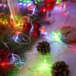 Гирлянда светодиодная "Твинкл Лайт" 4м 25LED мультиколор 7.4Вт IP20 провод прозр. ПВХ Neon-Night 303-169 Гирлянда светодиодная "Твинкл Лайт" 4м 25LED мультиколор 7.4Вт IP20 провод прозр. ПВХ Neon-Night 303-169