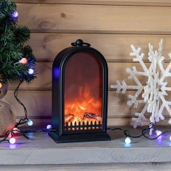 Камин светодиодный "Фьюжн" 14.7х11.7х25см эффект живого огня USB элементы питания 2хC (не в компл.) Neon-Night 511-039 Камин светодиодный "Фьюжн" 14.7х11.7х25см эффект живого огня USB элементы питания 2хC (не в компл.) Neon-Night 511-039