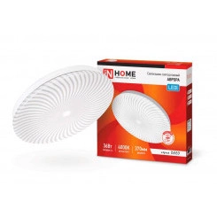 Светильник светодиодный DECO АВРОРА 36Вт 230В 4000К 2340лм 370х50мм IN HOME 4690612037400