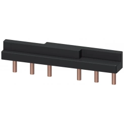 Модуль соединительный сверху для контакторной сборки s2.s2 с 10мм интервалом между контакторами параллельное соединение фаз Siemens 3RA19333D Модуль соединительный сверху для контакторной сборки s2.s2 с 10мм интервалом между контакторами параллельное соединение фаз Siemens 3RA19333D