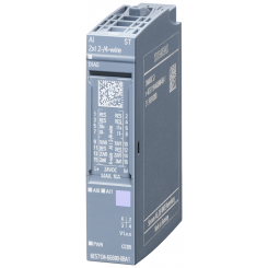 Модуль SIMATIC ET 200SP аналогового вв. AI 2X I 2-/4-WIRE ST ток 2/4х-проводное подключение стандарт. упаковка по 1шт для установеи на базовые блоки типа A0; A1; цветной код CC00 диагностик. модуля 16бит Siemens 6ES71346GB000BA1