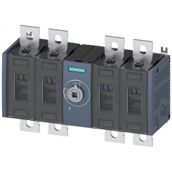 Выключатель-разъединитель 315А тр.3 4-пол фронт. упр. по центру баз. блок без ручки плоские клеммы Siemens 3KD40400PE200 Выключатель-разъединитель 315А тр.3 4-пол фронт. упр. по центру баз. блок без ручки плоские клеммы Siemens 3KD40400PE200