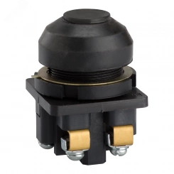 Выключатель кнопочный КЕ 081-У2-исп.4-КЭАЗ ( черный) Выключатель кнопочный КЕ 081-У2-исп.4-КЭАЗ ( черный)